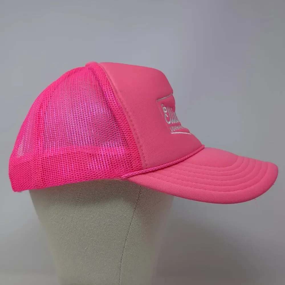 Otto Ellie Mae Somewhere Out West Pink One Size Trucker Hat Mesh Snapback
